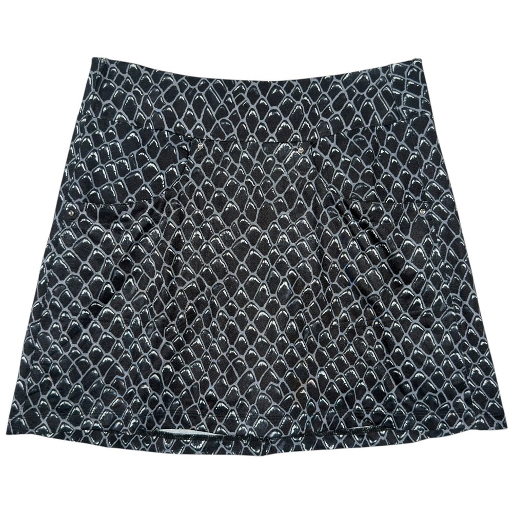 Jamie Sadock Snake Print Golf Skort Women's‎ Size 2 Athletic Stretch Skirt